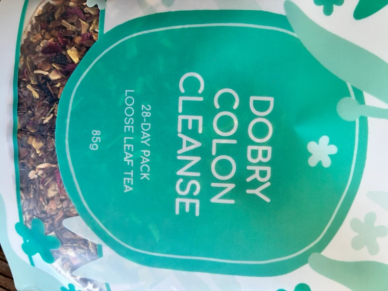 The loose botanicals inside Dobry Colon Cleanse