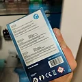 Rückseite Cookies Rainbow Candy CK 15K – 2 % Nikotin, 650-mAh-Akku, Hinweise und Barcode