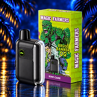 5 g Infused Vape Bruce Banner OG von Magic Farmers – Kiwi Cake mit Originalverpackung