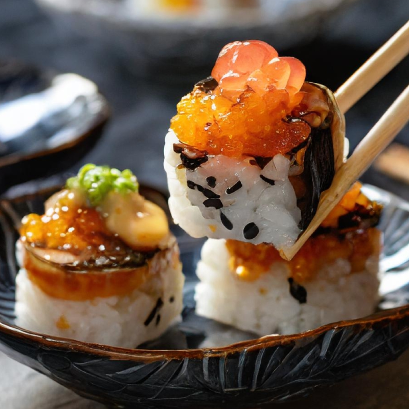 Chef at the robata grill at Sushi Club
