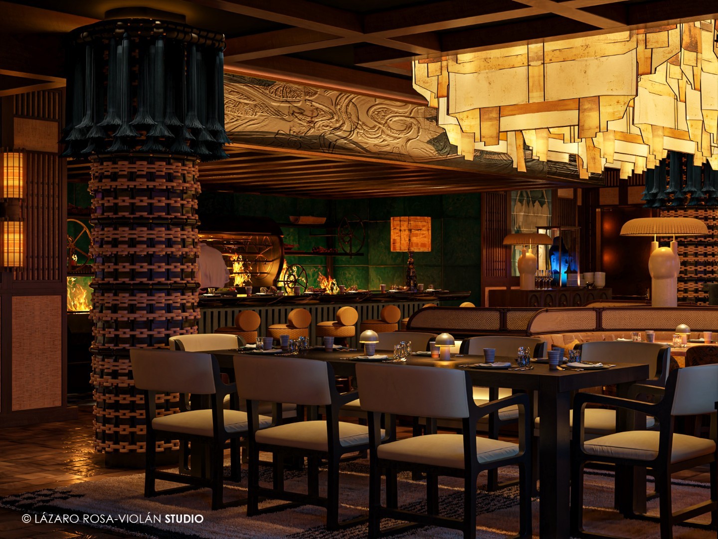 Robata grill