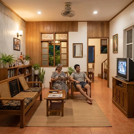 Family boarding house in New Lucban