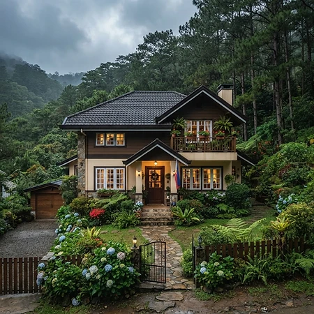 Quiet house for rent in Loakan