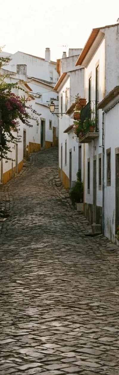 A hidden Algarve village street