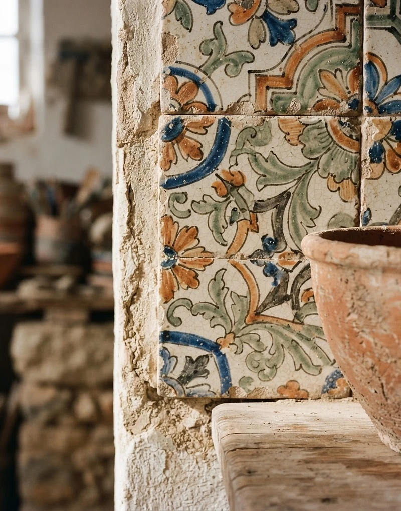 Algarve ceramic textures