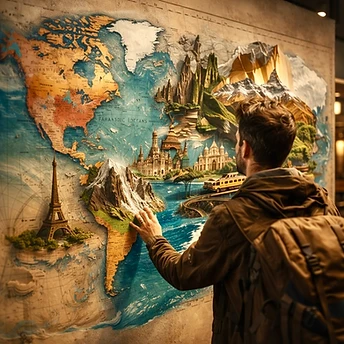 World traveler — cover art