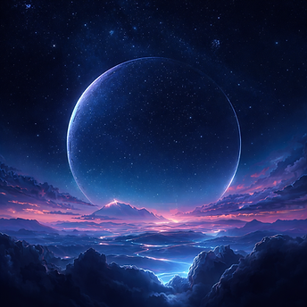 Midnight sky — cover art