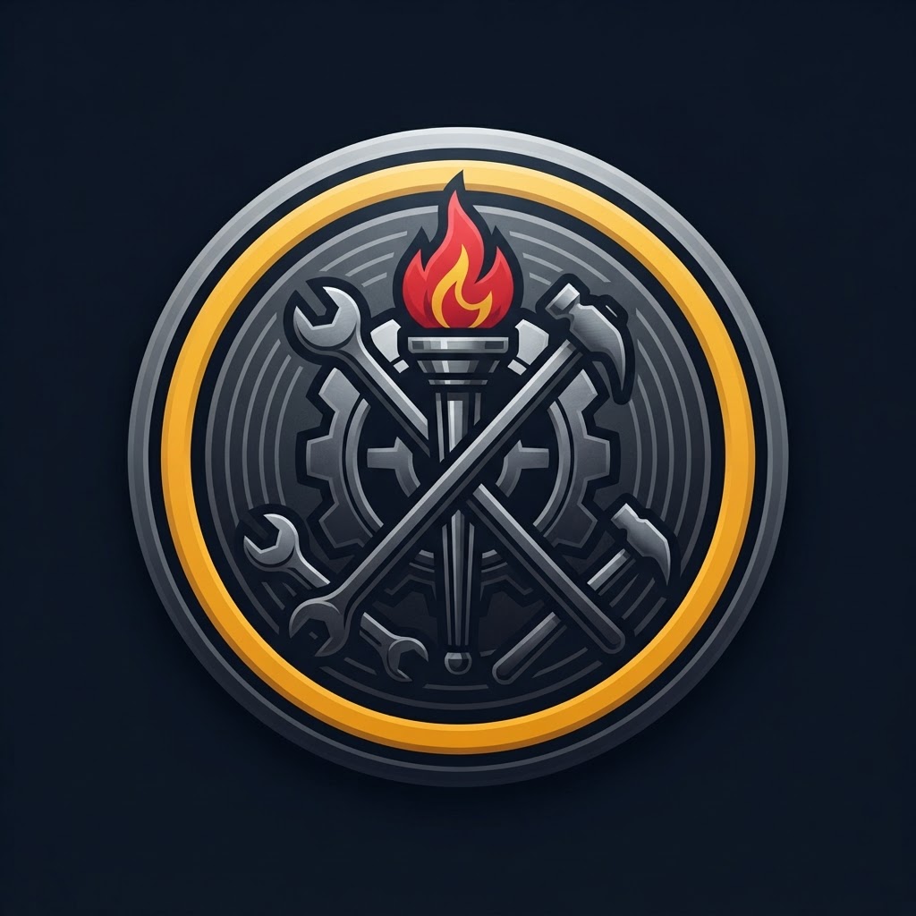 The Vanguard Stamp — Valor Heights emblem
