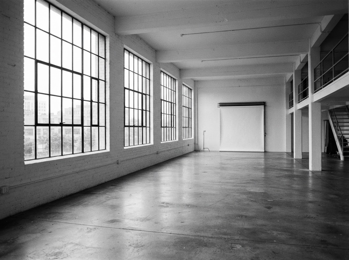 Inside the Click Melau Photo Studio in McAllen, Texas