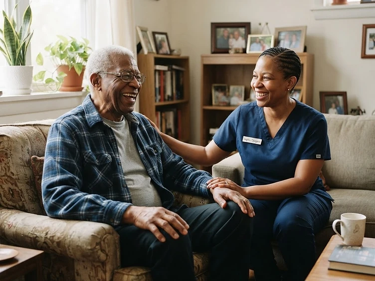 An upscale, modern senior living environment