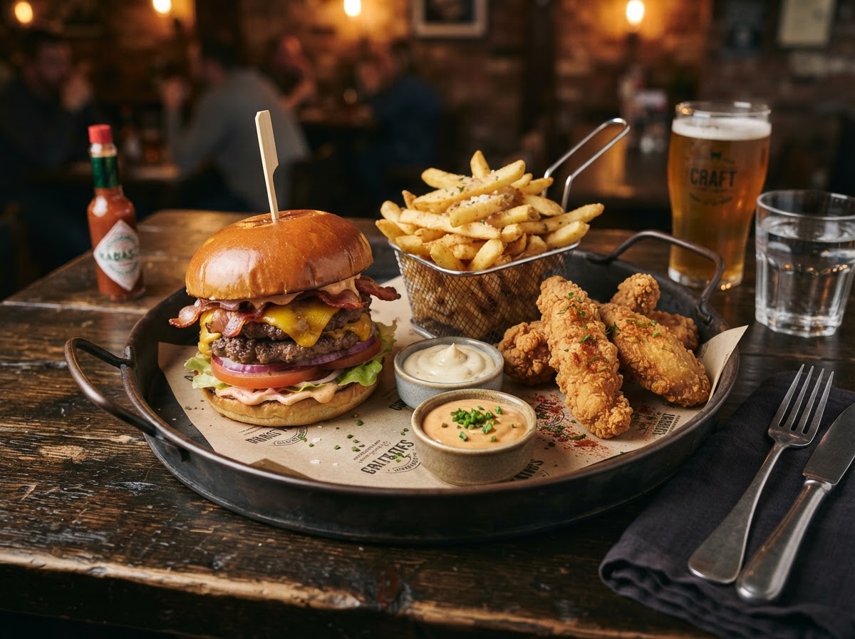 Burger & Chicken Combo