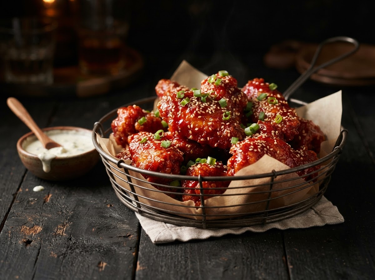 Crunchy Spicy Hotwings (M/L)