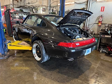 Air-cooled 911 engine service