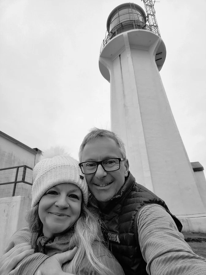 Robert Lewis-Manning and partner — a portrait of true partnership