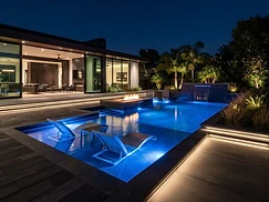 Pools — Night