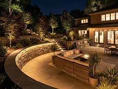 Retaining Walls — Night