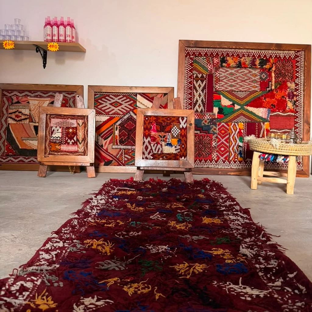 Atelier de la coopérative à Tahanaout