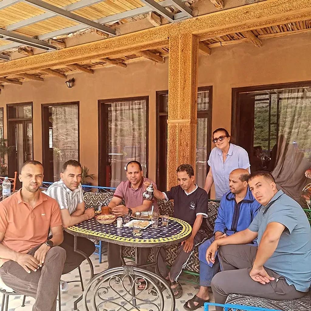 Artisanes de la Coopérative Zayna au travail