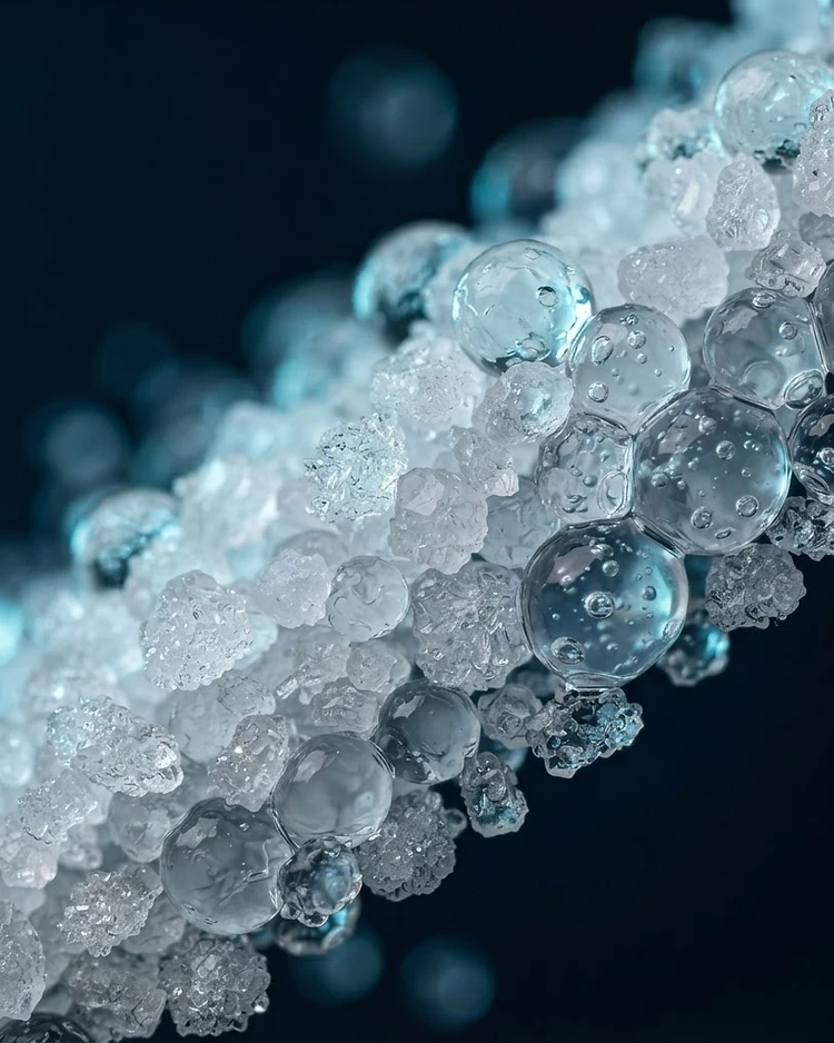 Industrial sodium polyacrylate super absorbent polymer granules