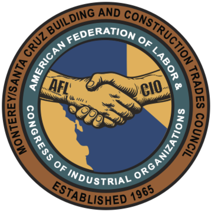 Monterey/Santa Cruz Building and Construction Trades Council logo