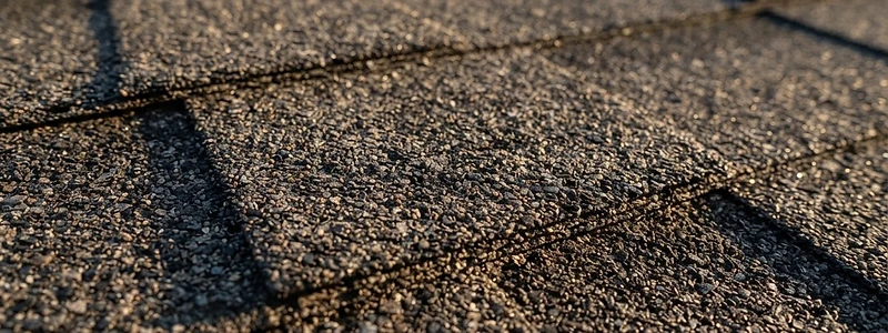 Close-up of premium architectural shingle roof installed by Outlaws Roofing
