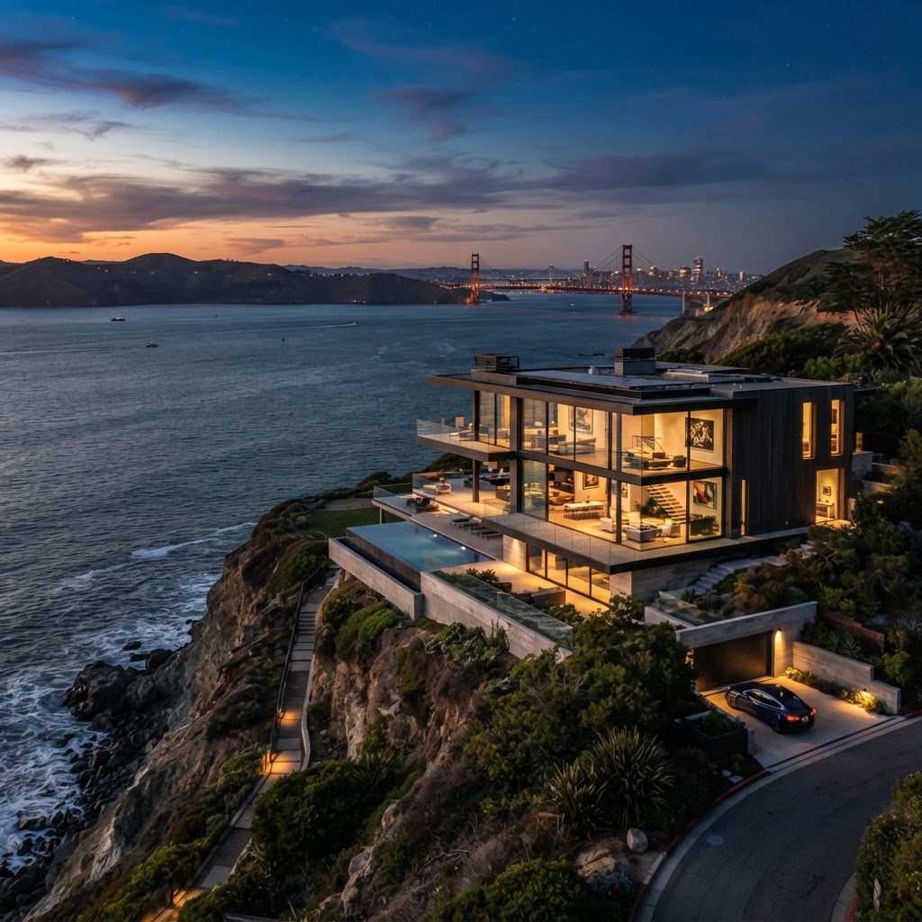 Sea Cliff Modern Estate