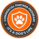 Commercial Partner Program seal from It's A Dog's Life
