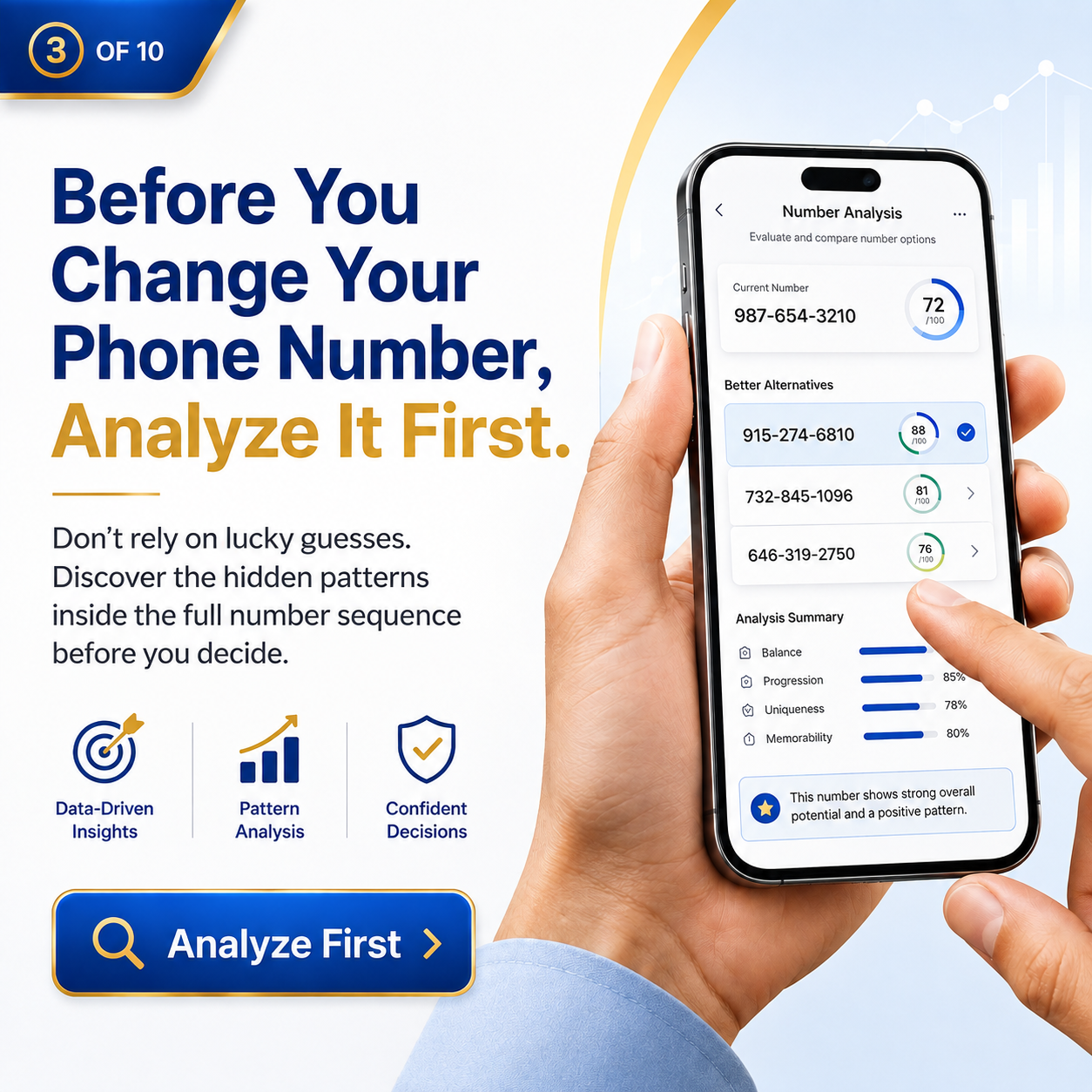 Before You Change Your Phone Number, Analyze It First.