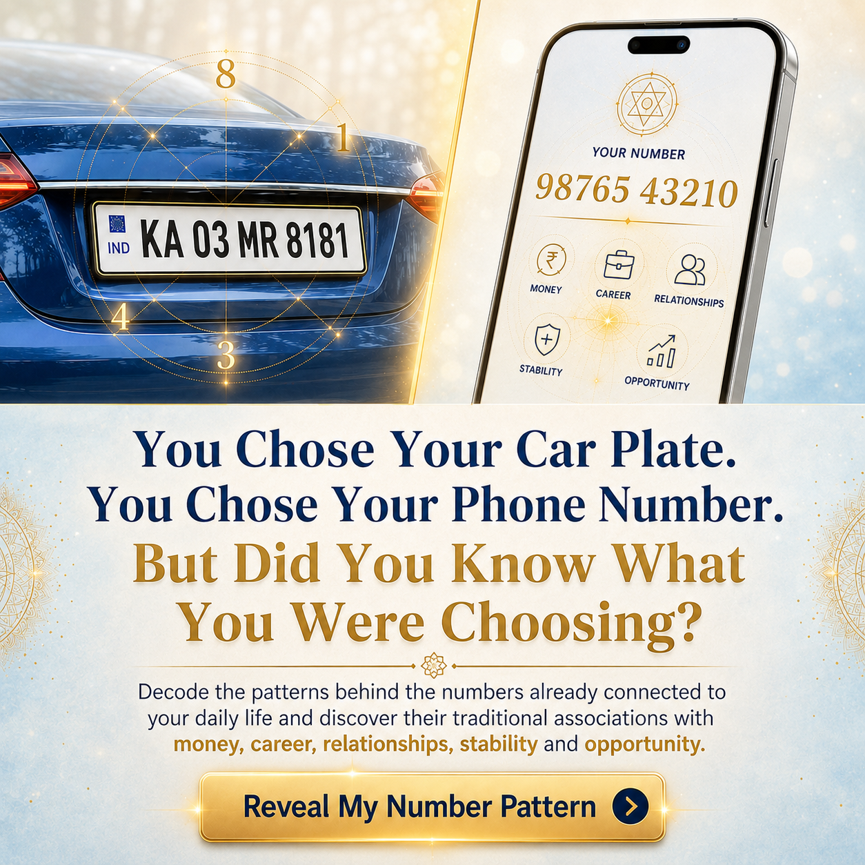 You Chose Your Car Plate. You Chose Your Phone Number. But Did You Know What You Were Choosing?