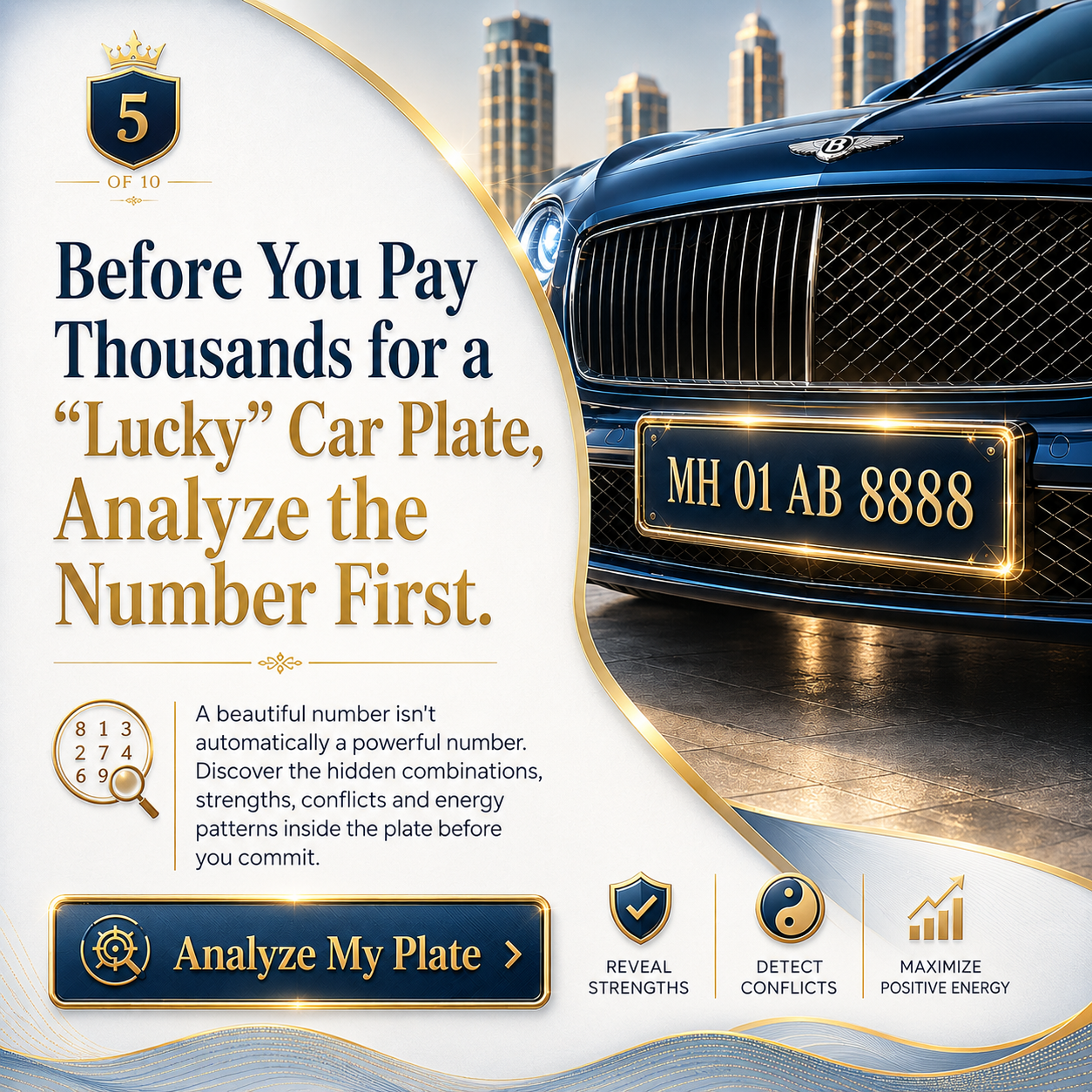 Before You Pay Thousands for a 'Lucky' Car Plate, Analyze the Number First.
