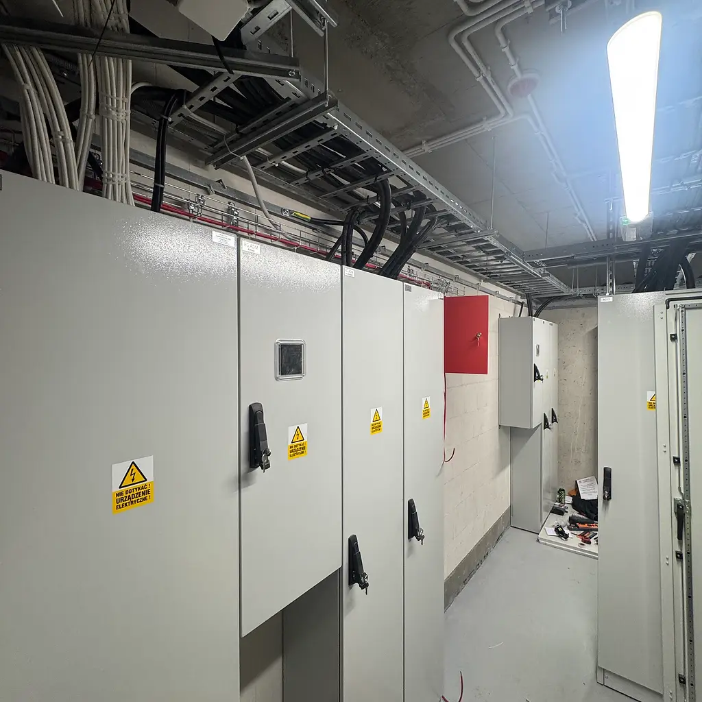 Rozdzielnica elektryczna w prefabrykacji
