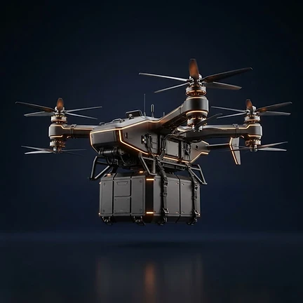 Solace hydrogen VTOL aircraft in flight