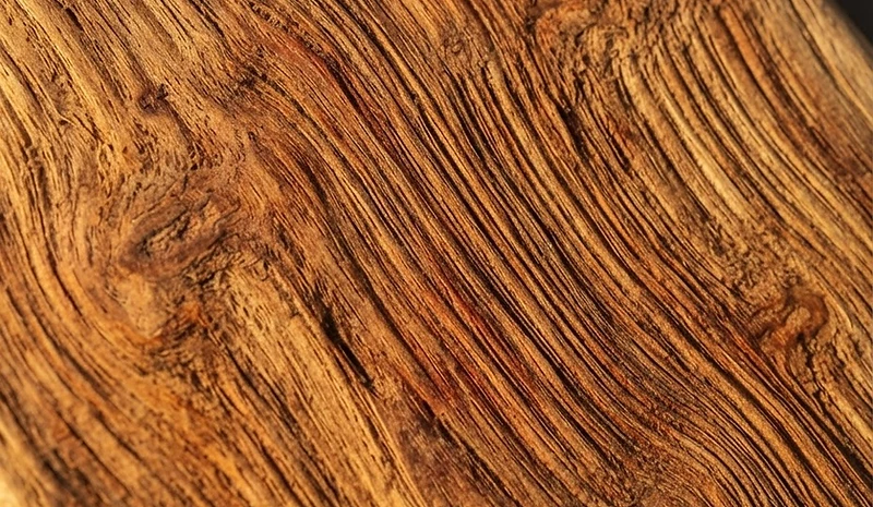 Raw teak grain texture