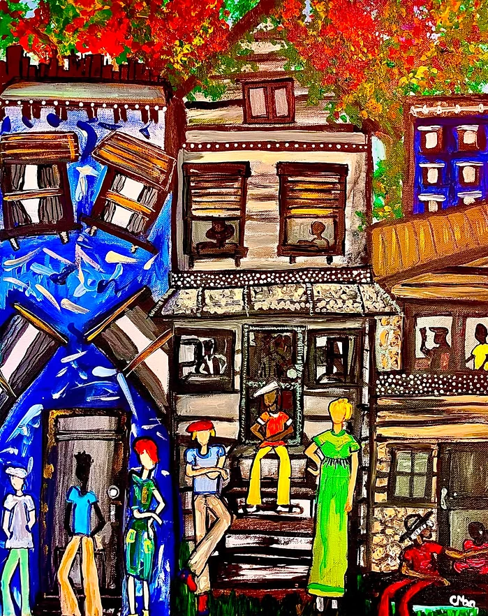 Artwork: Autumn day on Short Street