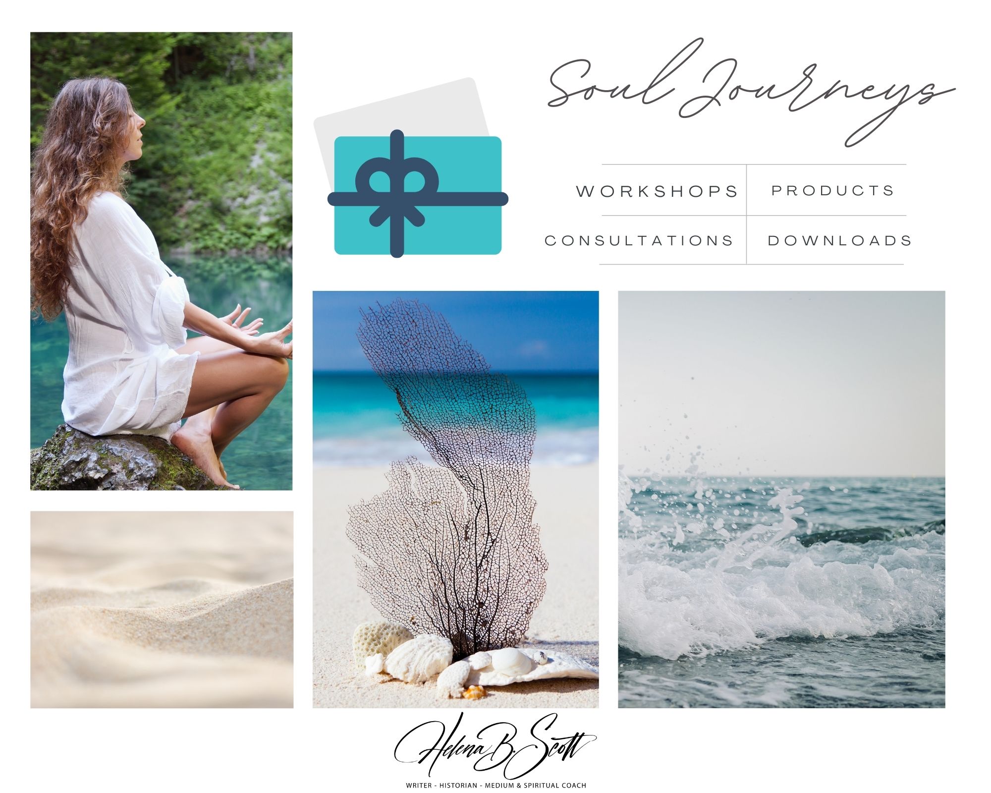 Helena B. Scott Soul Journey Gift Card — choose €25, €50 or €75