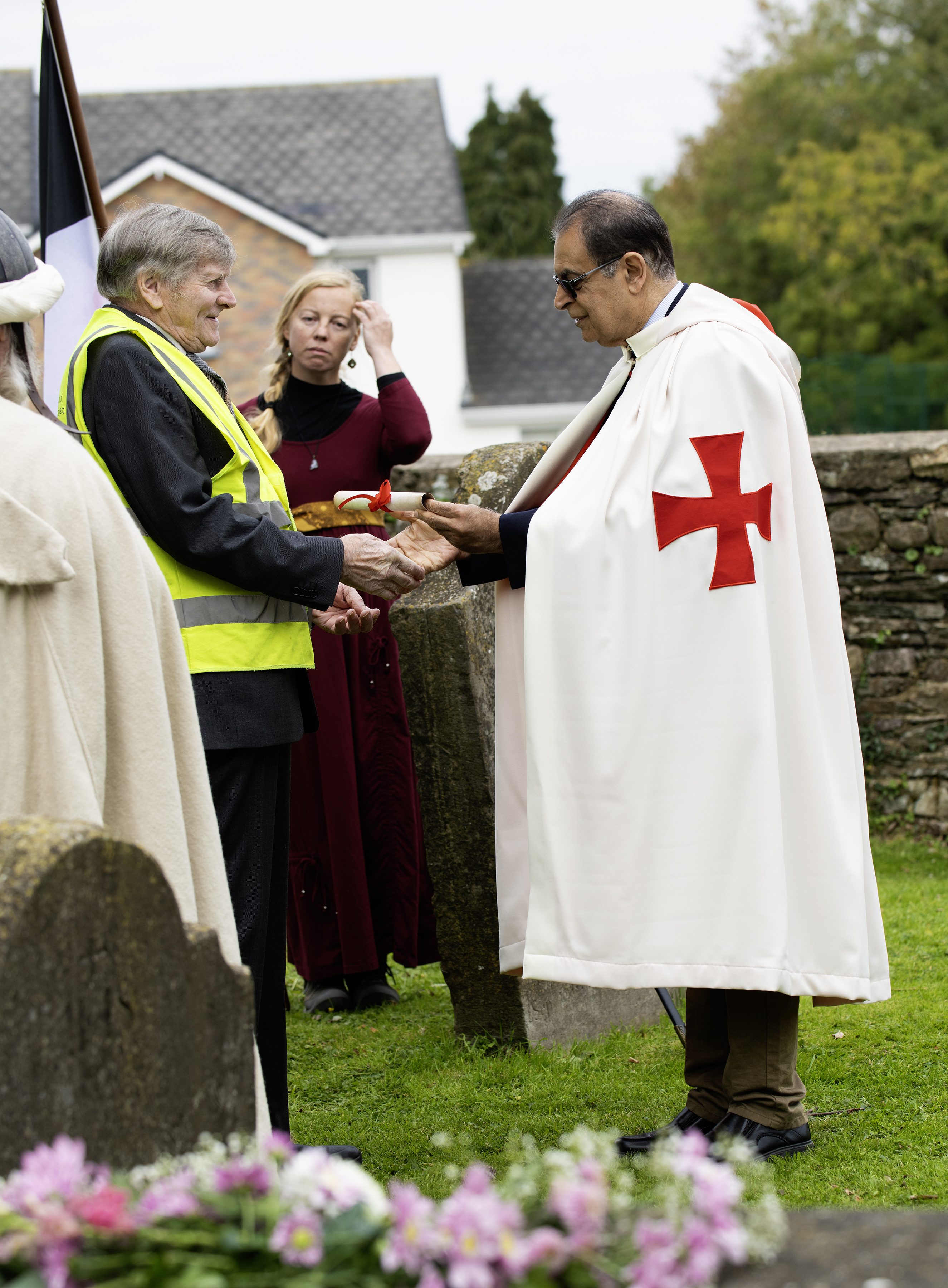 Waterford Templar Historical Day — community participation. Paddy Houlihan receives OSMTH Ireland recognition, 11 October 2025.