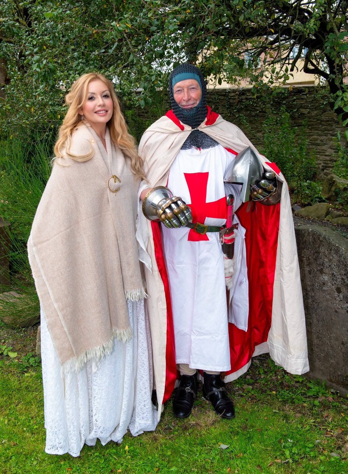 Historical re-enactment at Kilbarry — a wedding re-enactment featuring William Marshal and Isabel de Clare, 11 October 2025.