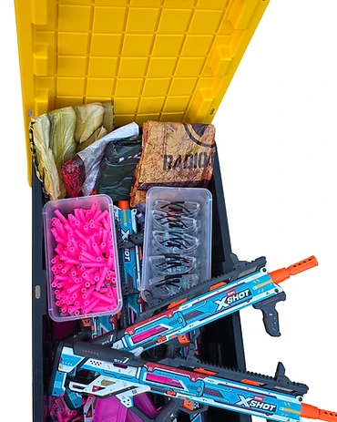 X-Shot Pro Battle Kit — foam blaster party rental kit