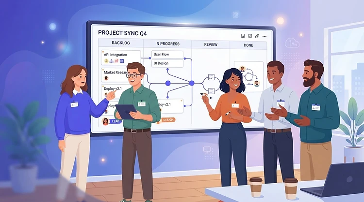 Team Collaboration illustration