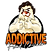 Addictive Fried Chicken mascot logo