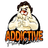 Addictive Fried Chicken mascot logo