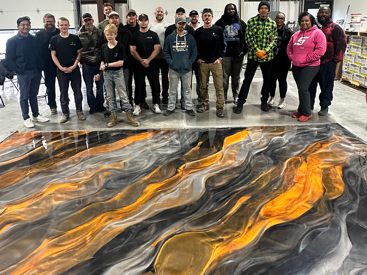 Hands-on training group