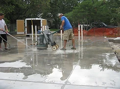Wet grinding — two-man prep