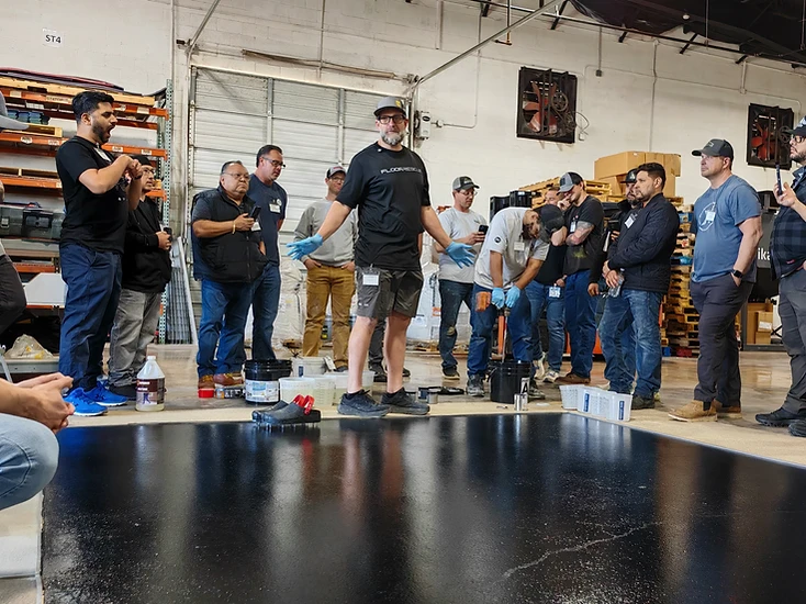 Start Here — concrete coatings training field imagery 1