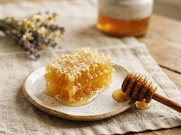 Raw honeycomb