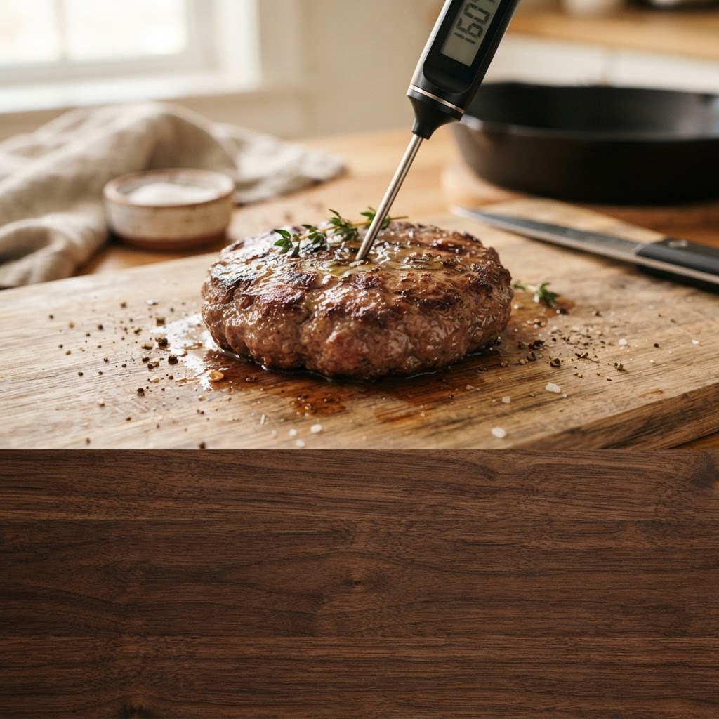 Burger Internal Temperature: Safe Temps for Beef & Turkey