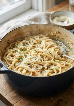 One-Pot Garlic Parmesan Pasta
