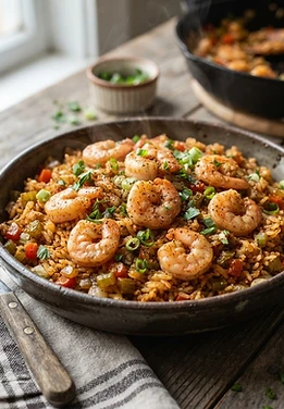 Cajun Shrimp Dirty Rice
