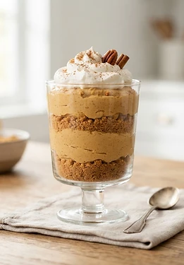 No-Bake Pumpkin Cheesecake Parfaits