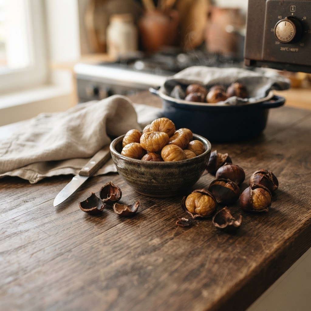 How to Roast Chestnuts in the Oven